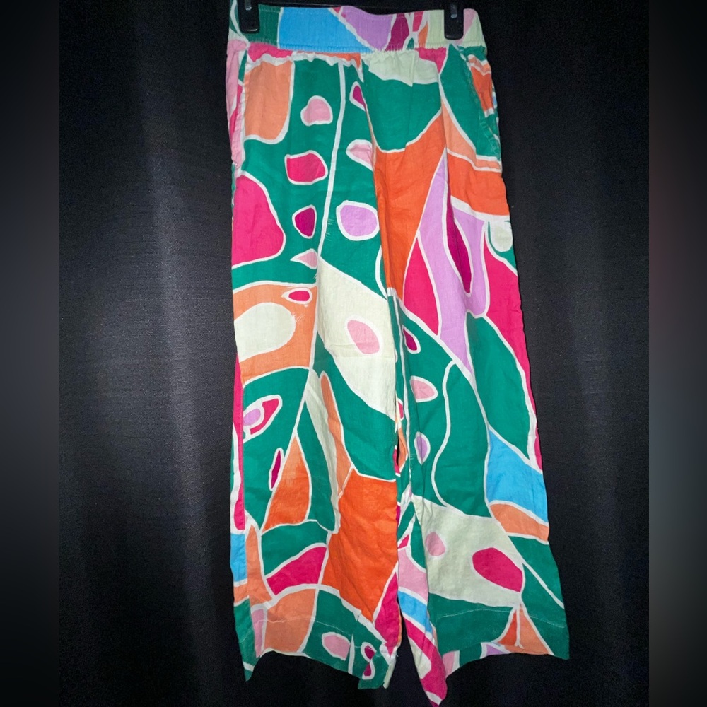 Christian Siriano Multicolor Abstract Pants